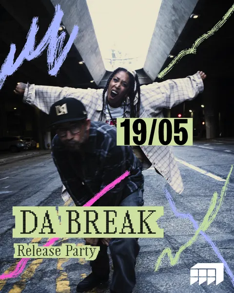 Affiche Da Break en concert au Marché Gare