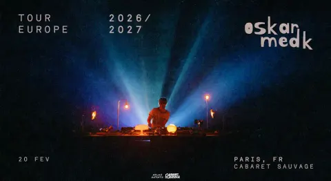Affiche Oscar Med K en concert au Cabaret Sauvage