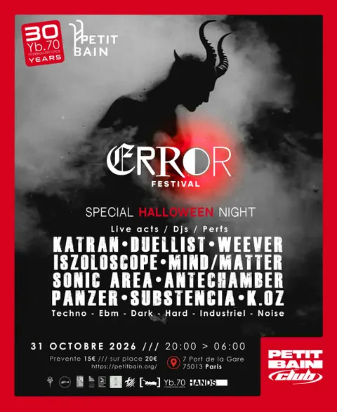 Affiche Panzer en concert au Petit Bain