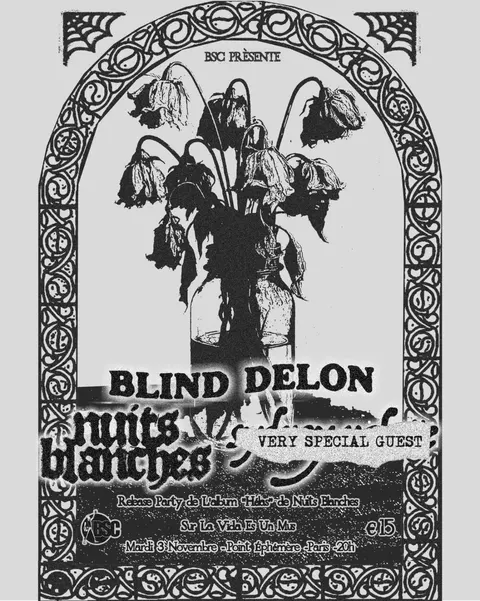 Affiche Nuits Blanches en concert au Point Éphémère