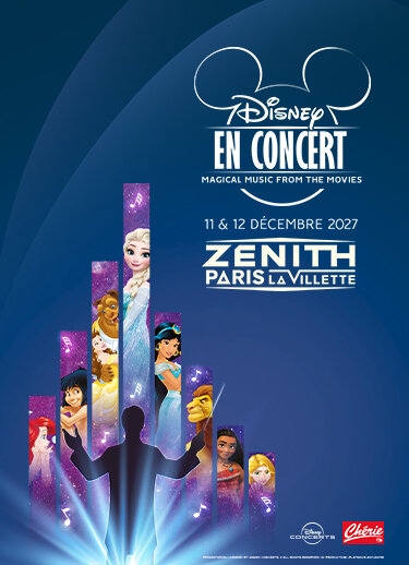 Affiche Disney en Concert en concert au Zénith