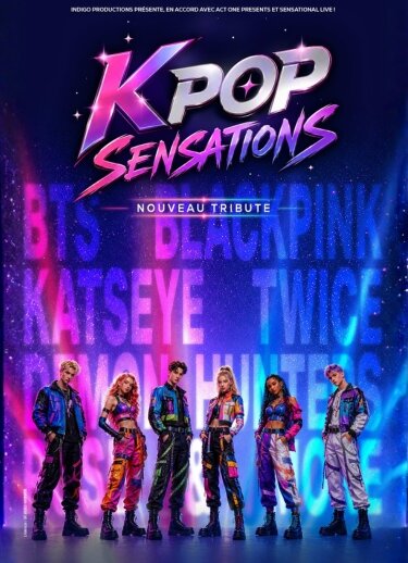 Affiche K-pop Sensations en concert au Zénith