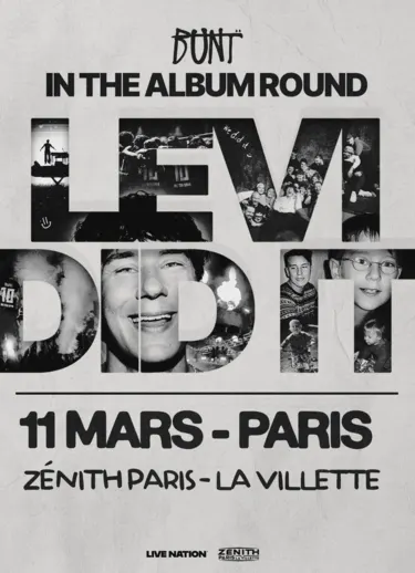 Affiche Bunt en concert au Zénith