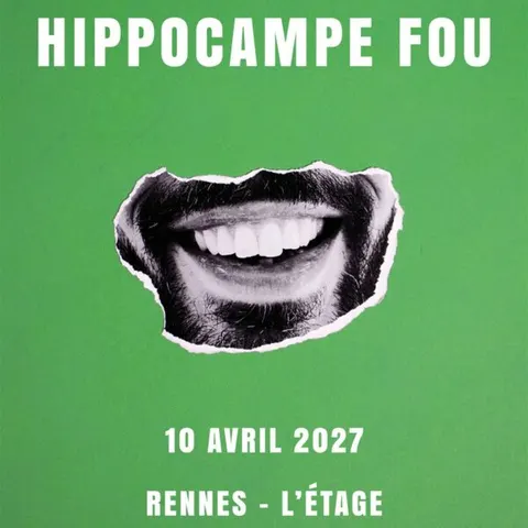 Affiche Hippocampe Fou en concert à L'Étage