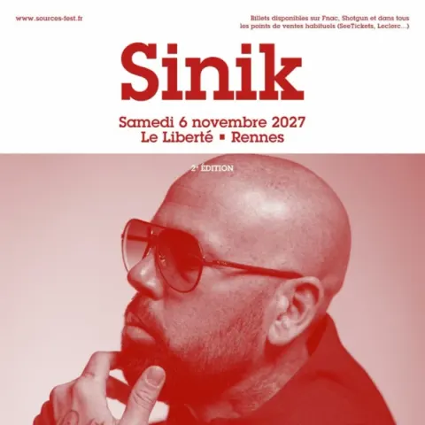 Affiche Sources Fest – Rennes en concert au Liberté