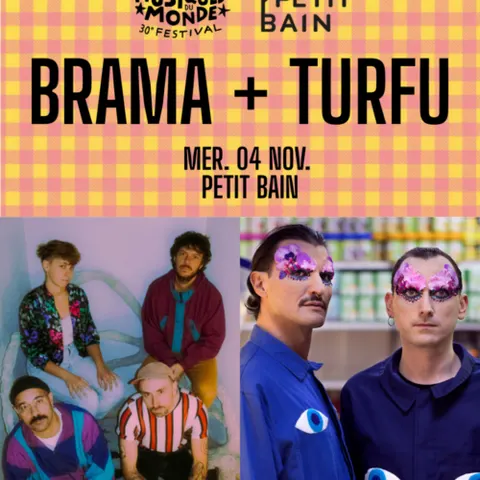 Affiche Brama en concert au Petit Bain