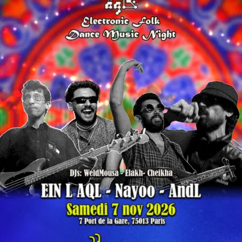 Affiche Ein l Aql en concert au Petit Bain