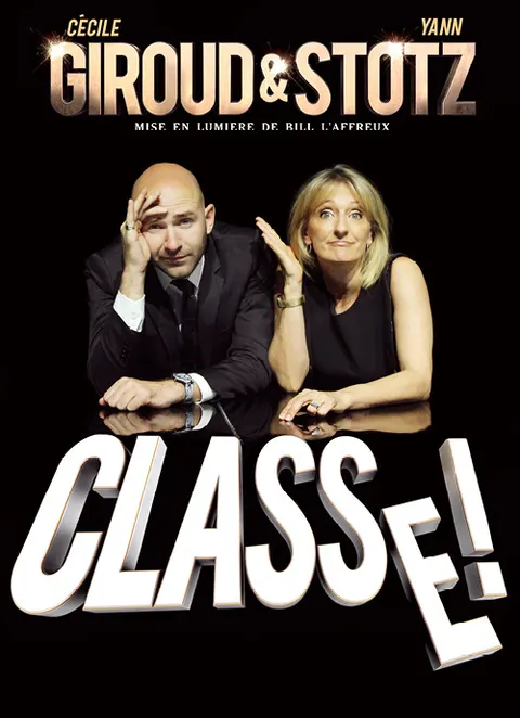 Affiche Giroud et Stotz en concert au Théâtre Sébastopol