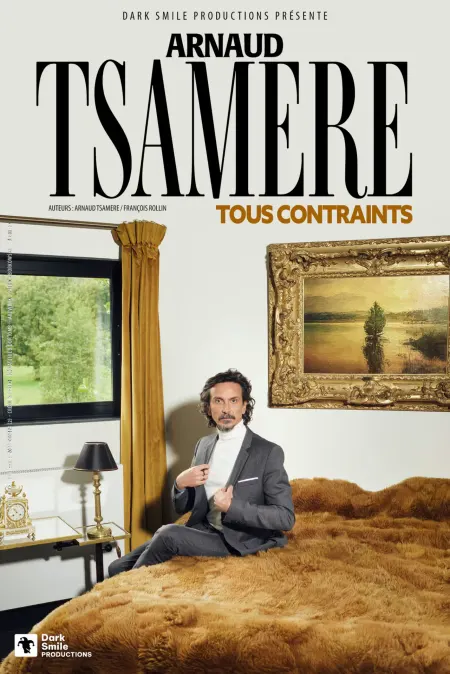 Affiche Arnaud Tsamère en concert au Théâtre Fémina