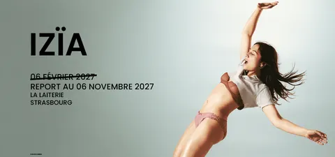 Affiche Izïa en concert à La Laiterie