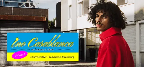 Affiche Ino Casablanca en concert à La Laiterie