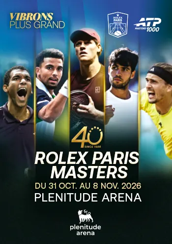 Rolex Paris Masters 2026 — Plenitude Arena - Ex Défense Arena