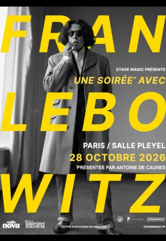 Fran Lebowitz — Salle Pleyel