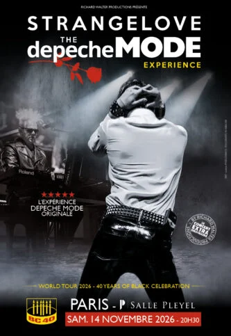 Strangelove - the Depeche Mode Experience — Salle Pleyel
