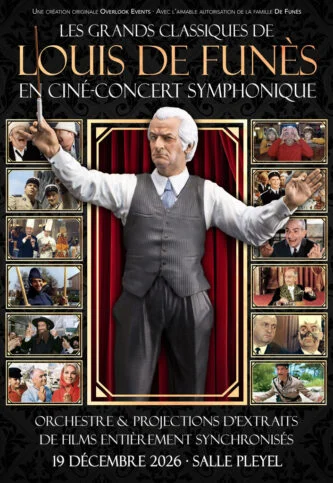 Louis de Funes en CINE-Concert — Salle Pleyel