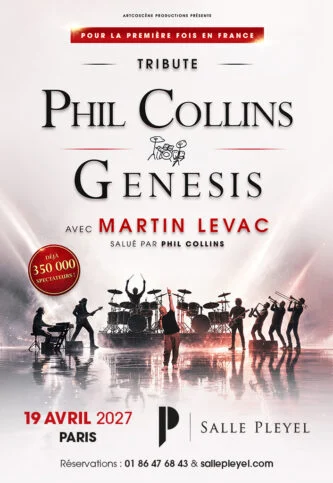 Phil Collins Genesis — Salle Pleyel