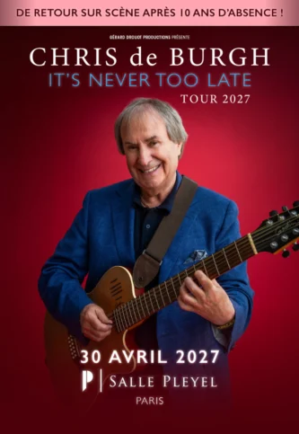 Chris de Burgh — Salle Pleyel