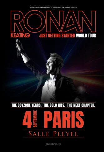 Ronan Keating — Salle Pleyel