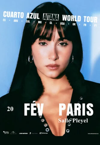 Affiche Aitana en concert à la Salle Pleyel