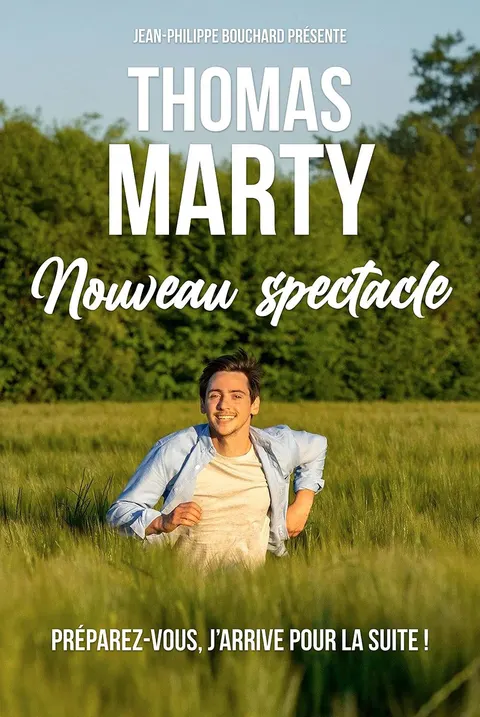 Affiche Thomas Marty en concert au Zénith de Lille