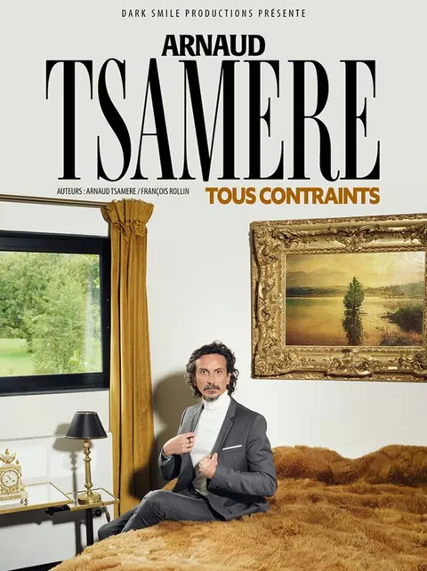 Affiche Arnaud Tsamere en concert au Zénith de Lille