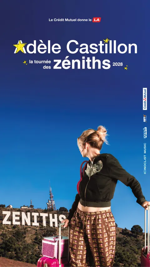 Affiche Adele Castillon en concert au Zénith de Lille